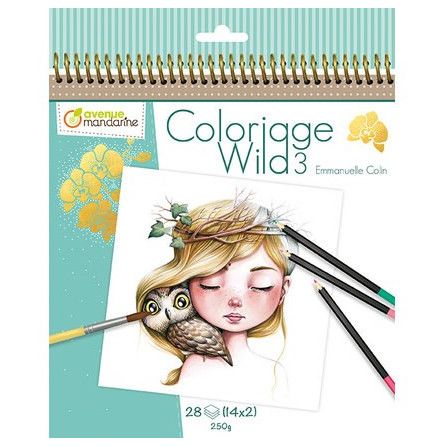 Carnet de Coloriage Wild 3 - IkaIpaka Royan