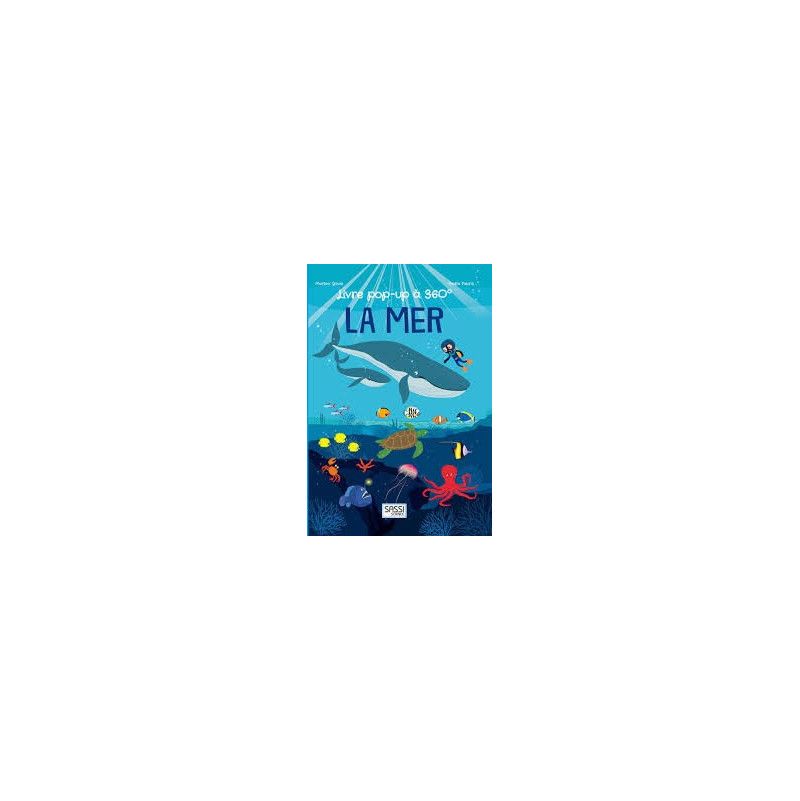 Livre pop up 360 °la mer - IkaIpaka Royan