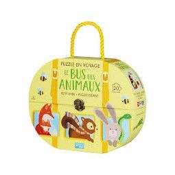 Puzzle en voyage, le bus des animaux - IkaIpaka Royan