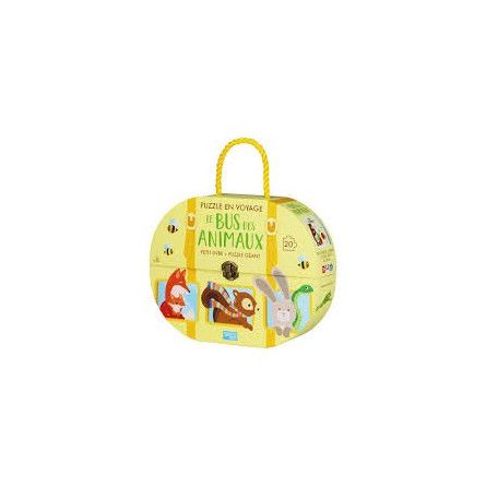 Puzzle en voyage, le bus des animaux - IkaIpaka Royan