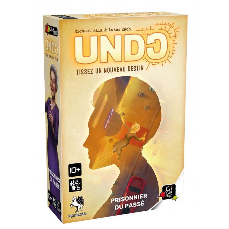 UNDO: PRISONNIER DU PASSE Gigamic Ikaipaka jeux & jouets Royan