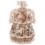 Puzzle maquette Carrousel 3D mobile en bois Mr playwood 137 pieces - IkaIpaka Royan