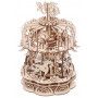 Puzzle maquette Carrousel petit modele 3D mobile en bois Mr playwood - IkaIpaka Royan