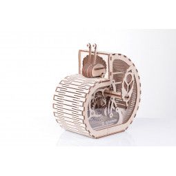 Puzzle maquette Escargot - tirelire 3D mobile en bois Mr playwood - IkaIpaka Royan