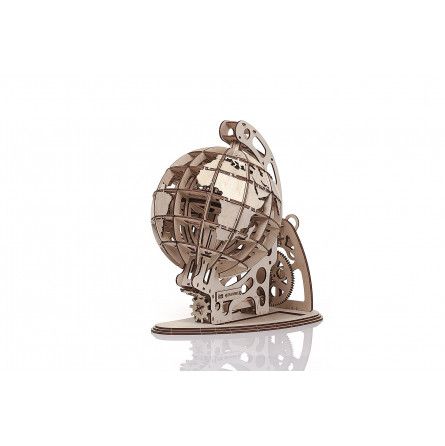 Puzzle maquette Globe 3D mobile en bois Mr playwood - IkaIpaka Royan