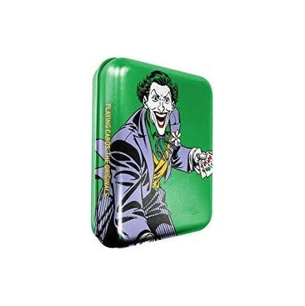 DC COMICS BOITE METAL VINTAGE JOKER - JEU DE 54 CARTES - SUPER HERO - IkaIpaka Royan