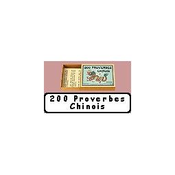 200 Proverbes Chinois marc vidal Ikaipaka jeux & jouets Royan
