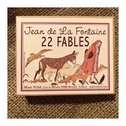 22 Fables de la Fontaine marc vidal Ikaipaka jeux & jouets Royan