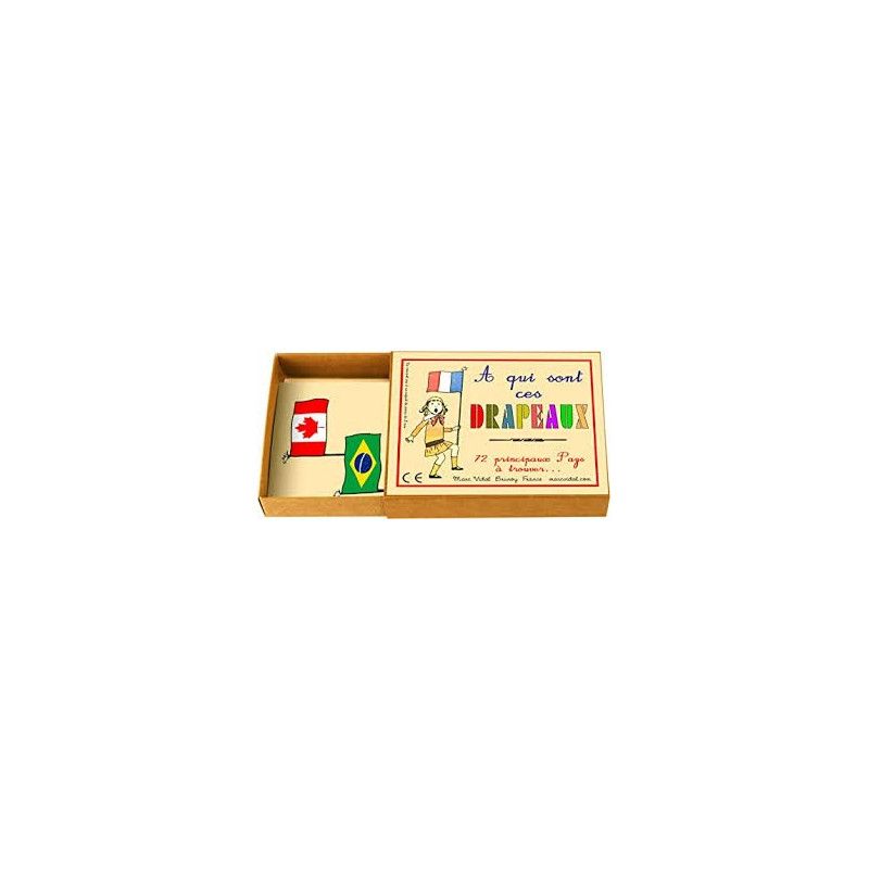 A qui sont ces Drapeaux  Ikaipaka jeux & jouets Royan