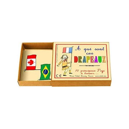 A qui sont ces Drapeaux  Ikaipaka jeux & jouets Royan