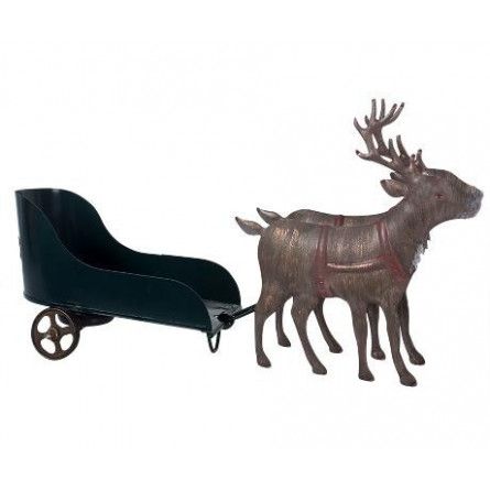 Traîneau Père Noël avec Rennes Maïleg - IkaIpaka Royan