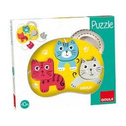 Mon premier puzzle les chats - IkaIpaka Royan