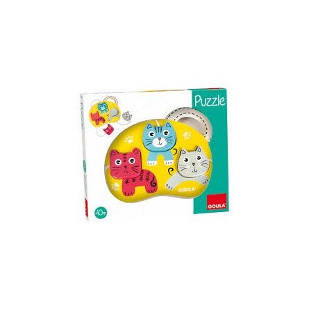 Mon premier puzzle les chats - IkaIpaka Royan