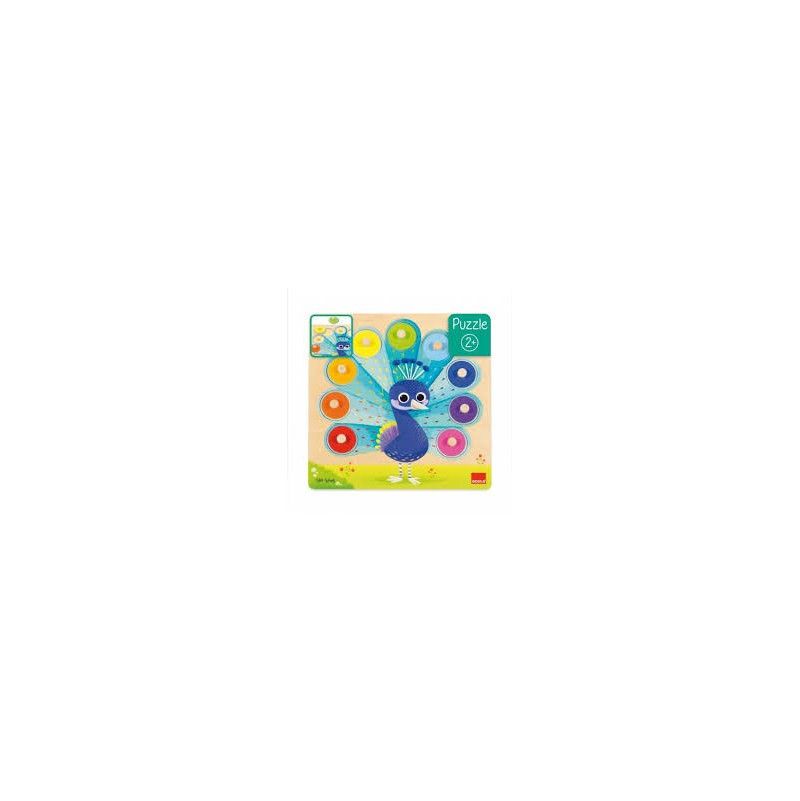 Puzzle paon - IkaIpaka Royan