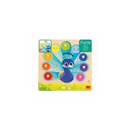 Puzzle paon - IkaIpaka Royan