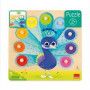 Puzzle paon - IkaIpaka Royan