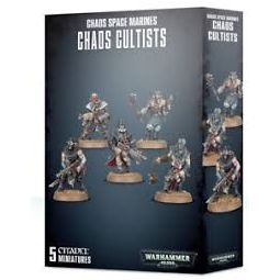 ETB: CHAOS SPACE MARINES CHAOS CULTISTS - IkaIpaka Royan