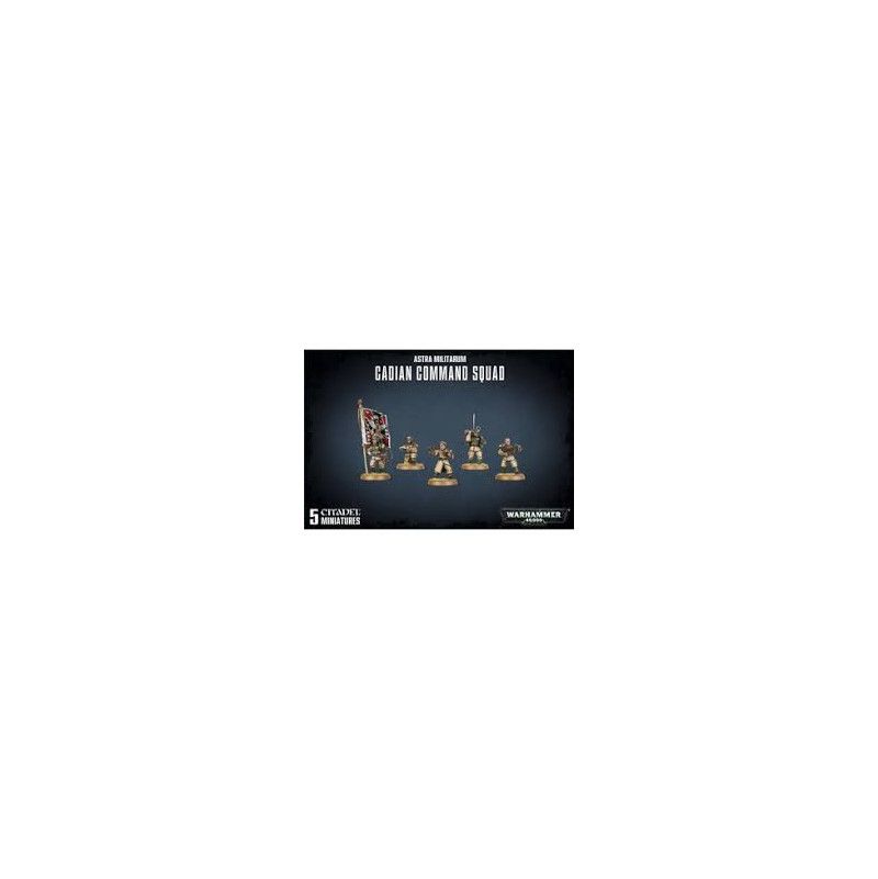 ASTRA MILITARUM CADIAN COMMAND SQUAD Warhammer Ikaipaka jeux &