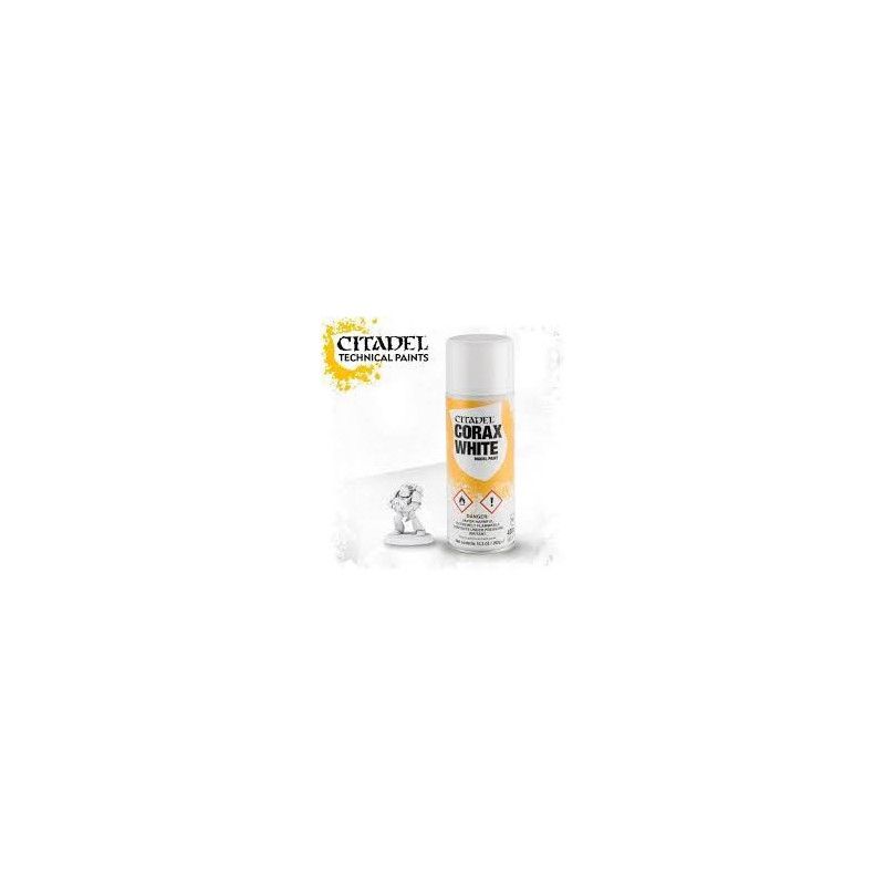 Peinture citadelle CORAX WHITE SPRAY (GLOBAL) - IkaIpaka Royan