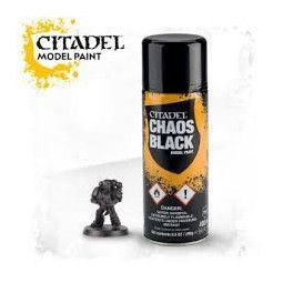 Bombe Spray Citadelle CHAOS BLACK SPRAY Citadelle Ikaipaka jeux