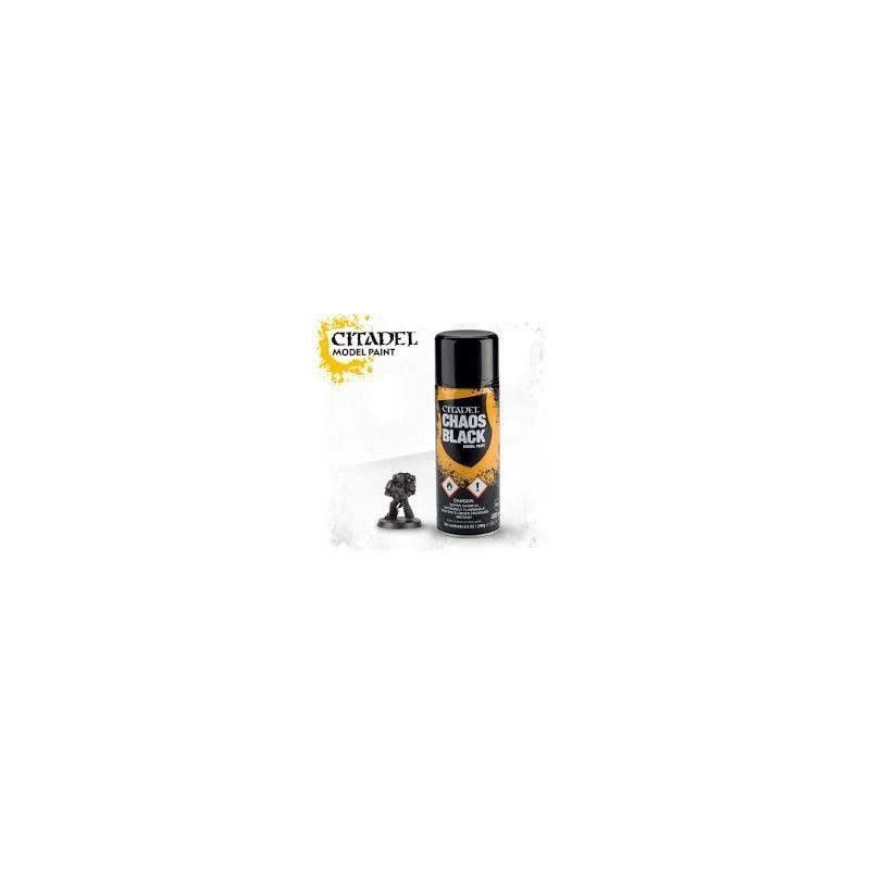 Bombe Spray Citadelle CHAOS BLACK SPRAY Citadelle Ikaipaka jeux