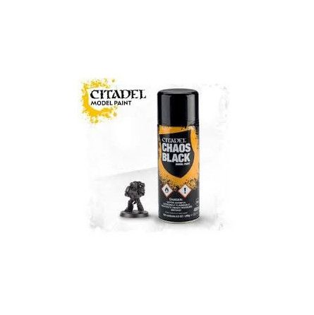 Bombe Spray Citadelle CHAOS BLACK SPRAY Citadelle Ikaipaka jeux