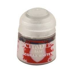 Peinture citadel BASE: CORAX WHITE (12ML) - IkaIpaka Royan
