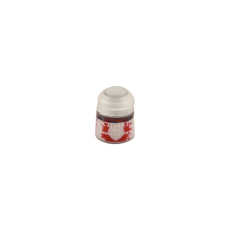 Peinture citadel BASE: CORAX WHITE (12ML) - IkaIpaka Royan