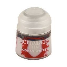 Peinture citadel BASE: CORAX WHITE (12ML) - IkaIpaka Royan