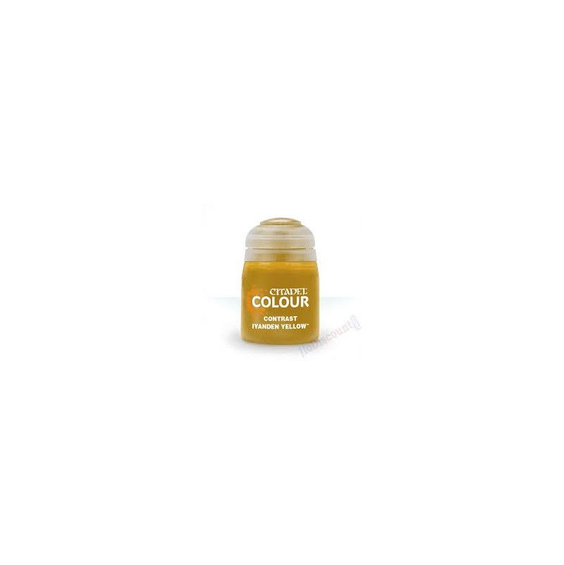 Peinture citadelle CONTRAST: IYANDEN YELLOW (18ML) - IkaIpaka Royan