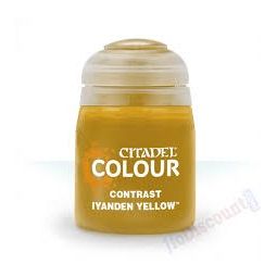 Peinture citadelle CONTRAST: IYANDEN YELLOW (18ML) - IkaIpaka Royan