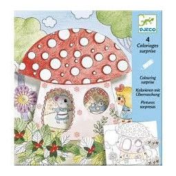 Coloriages surprises poucette - IkaIpaka Royan