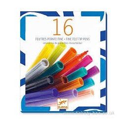 Les couleurs - Pour les grands 16 feutres pointe fine - IkaIpaka Royan