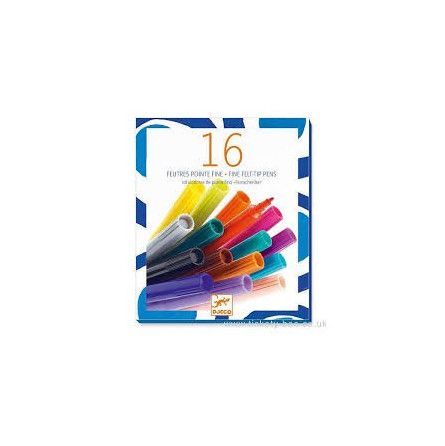 Les couleurs - Pour les grands 16 feutres pointe fine - IkaIpaka Royan