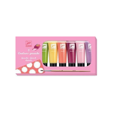 Les couleurs - Pour les grands 8 tubes de gouache - sweet - IkaIpaka Royan