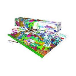 Aquarellum Géant Monde Enchanté Sentosphere Ikaipaka jeux &