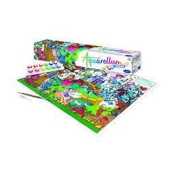 Aquarellum Géant Monde Enchanté Sentosphere Ikaipaka jeux &