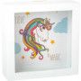 Tirelire en cadre Licorne - IkaIpaka Royan