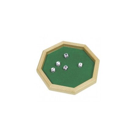 Piste de dés 25 cm hexagonale - IkaIpaka Royan
