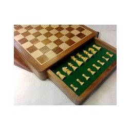 Jeu d'echecs à tiroir 30 cm - IkaIpaka Royan