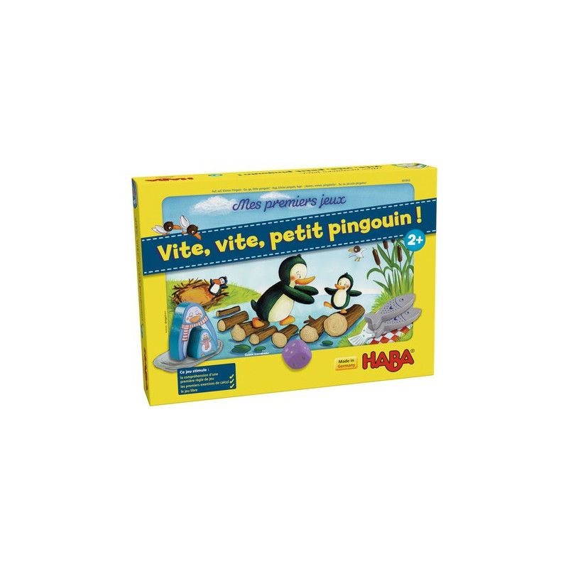 Vite vite petit pingouin Haba Ikaipaka jeux & jouets Royan