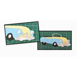 Sizzix Thinlits Kit - Vintage Car & Radio - IkaIpaka Royan