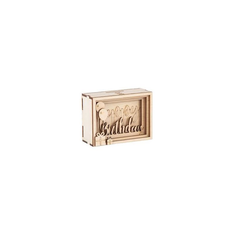 Boite cadeau 3D - Birthday Rayher Ikaipaka jeux & jouets Royan