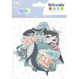 Formes papier - Deep Sea - IkaIpaka Royan