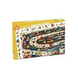 Puzzles observation Rallye automobile - 54 pcs - IkaIpaka Royan