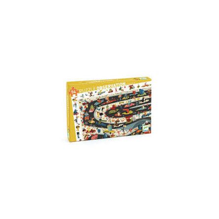 Puzzles observation Rallye automobile - 54 pcs - IkaIpaka Royan