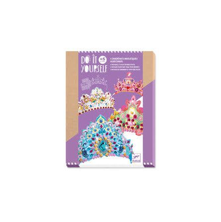 DIY - Mosaïques et Stickers - Comme une Princesse - IkaIpaka Royan