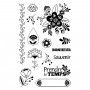 Tampons clear Grafic time flowers - IkaIpaka Royan
