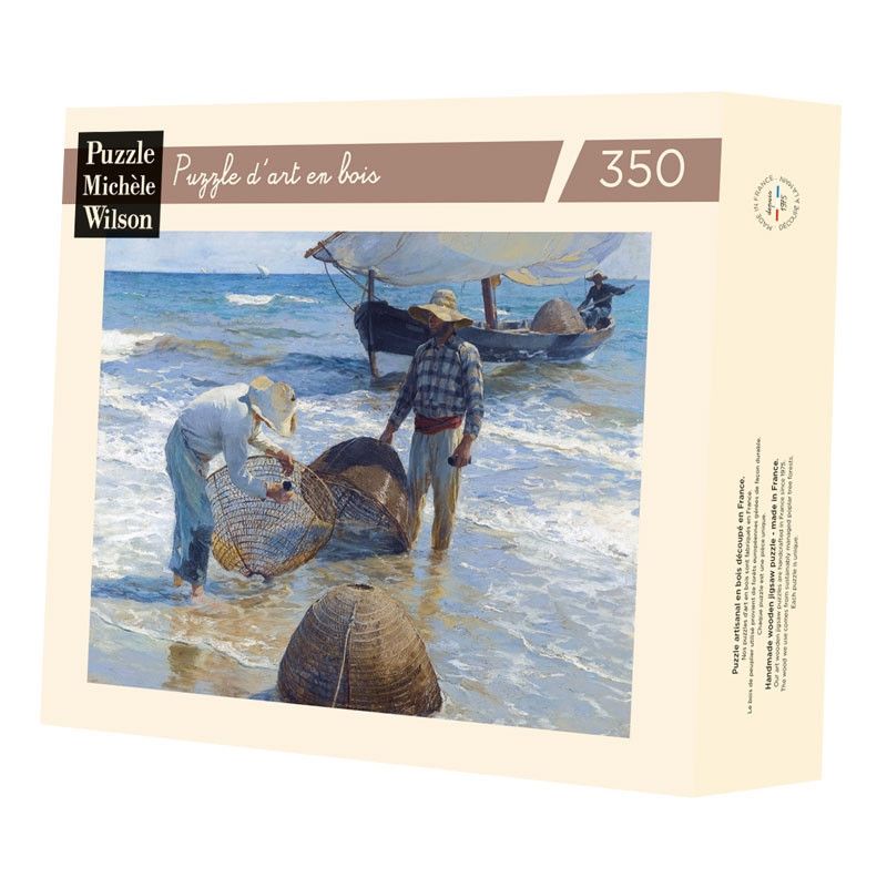 Puzzle Michèle Wilson 350 Les Pêcheurs Sorolla  Ikaipaka jeux &