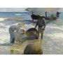 Puzzle Michèle Wilson 350 Les Pêcheurs Sorolla  Ikaipaka jeux &